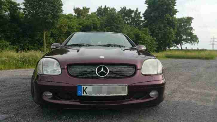 Mercedes Benz SLK 320 Designo/Startknopf/Mopf/Automatik/TÜV Neu/Navigation/Leder