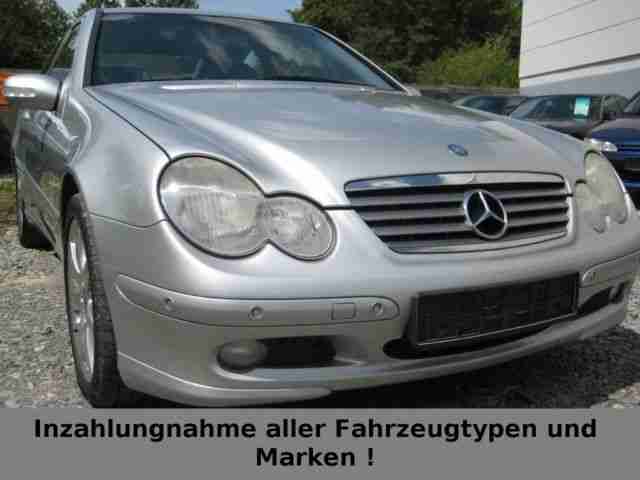 Mercedes Benz Sportcoupe C 230 Kompressor lückenlos sch