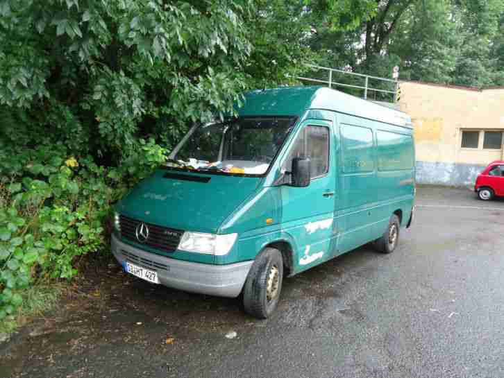 Mercedes Benz Sprinter 312D 903 Kasten Hoch Mittellang Bj1999 230Tkm Tüv AHK