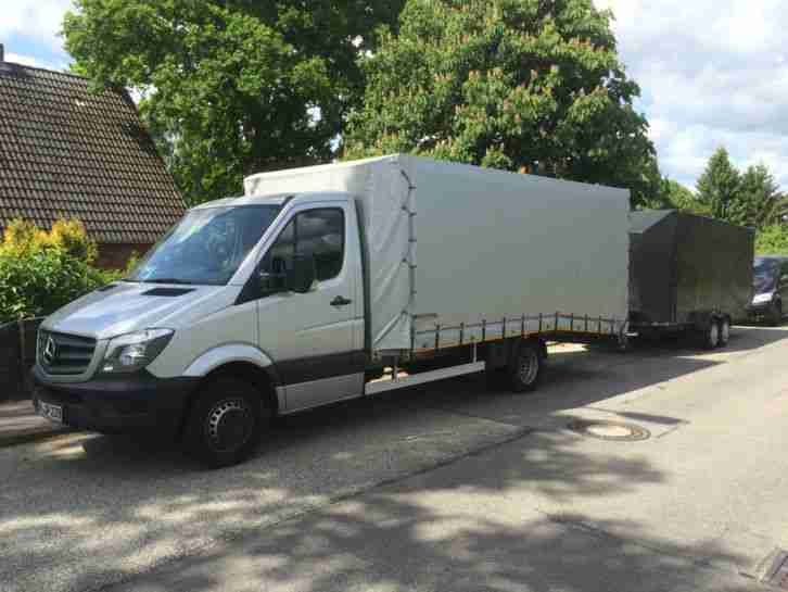 Mercedes-Benz Sprinter Autotransporter Aufbau Aluminium 5 Tonnen EZ: 03/2015