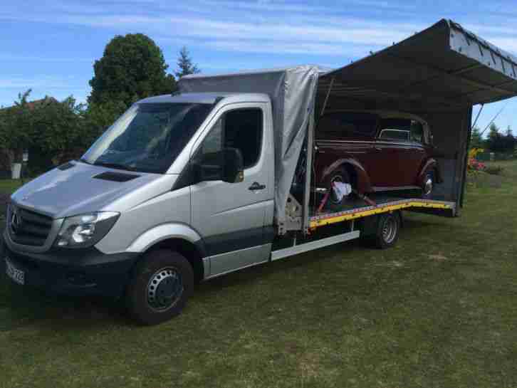 Mercedes-Benz Sprinter Autotransporter Aufbau Aluminium 5 Tonnen EZ: 03/2015