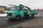 Mercedes Benz Vario 814 D Pritsche Hiab 045 2 Kran Lang