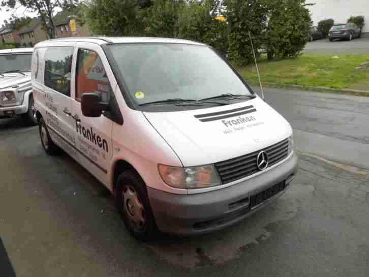 Mercedes Benz Vito Mixto Diesel EZ 01 2003 TÜV 00 2015