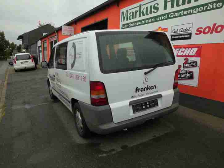 Mercedes Benz Vito Mixto Diesel EZ 01/2003 TÜV 00/2015