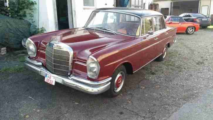 Mercedes Benz W111 220SB mit TÜV 09/2016 und H-Gutachten