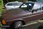 Mercedes Benz W123 240 TD Baujahr 1981 H Kennzeichen