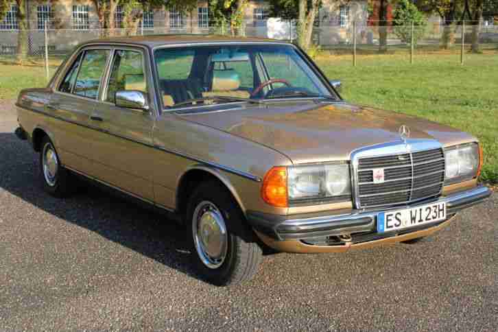 W123 300 D mit Top Ausstattung