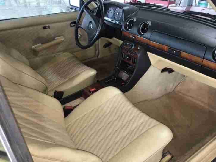 Mercedes Benz W123 Coupe 230CE Automatik H-Kennz. TÜV LPG Gasanlage Klima Leder