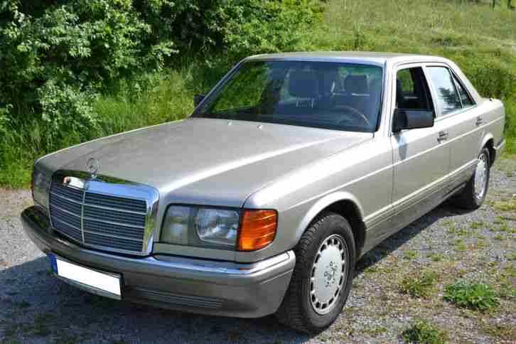 W126 300 SE rostfrei mit Lederpolsterung