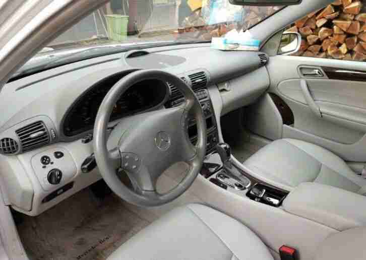 Mercedes C180 W203 Kompressor Automatik Leder Xenonscheinwerfer PTS