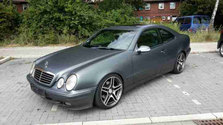 Mercedes CLK 320 Mattgrau foliert
