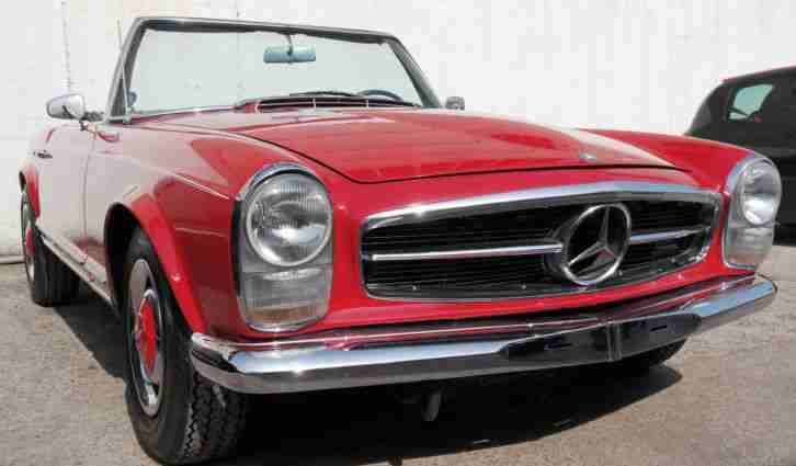 Mercedes Cabrio SL Pagode original in sehr gutem Zustand H - Zulassung W113