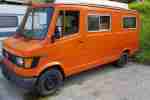 Mercedes Camper 209 Diesel Kamper Bj 1984