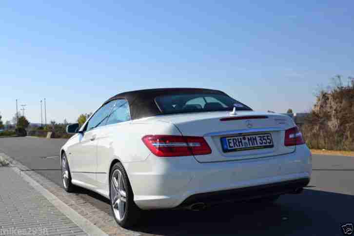 Mercedes E 350 CDI Cabriolet AMG SPORTPAKET, AHK, XENON,NAVI, DISTRONIC