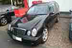 Mercedes E270 CDI T Modell schwarz Vollausstattung