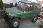 Mercedes G 300 Diesel Cabrio Oldtimer Bj 1981