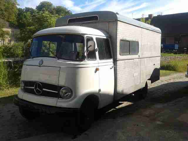 Mercedes L 319 D Wohnmobil Oldtimer