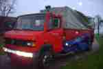 Mercedes LKW 809 Ruthmann Container Hub Wagen AT Motor