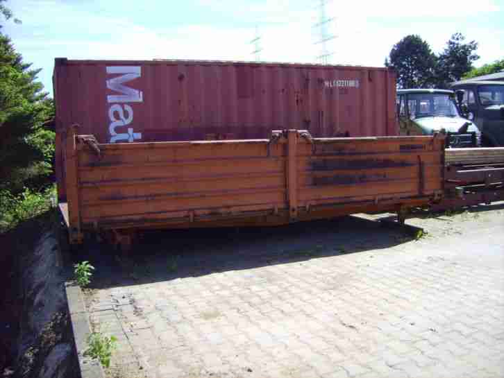 Mercedes MAN MAGIRUS LKW Oldtimer Meiller 3 Seiten Kipper werksneu