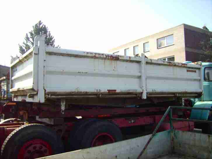 Mercedes MAN MAGIRUS LKW Oldtimer Meiller 3 Seiten Kipper