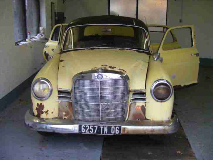Mercedes Ponton 180 D , 1956, zum restaurieren oder als