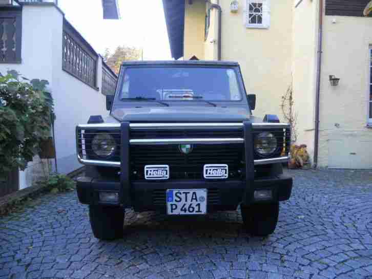 Mercedes Puch 230 GE grünes Monster Geländewagen