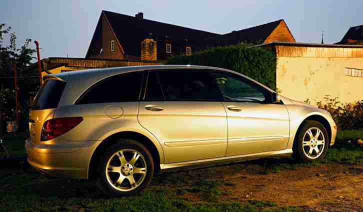 Mercedes R Klasse 350 L extralang mit LPG Autogas Leder