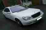 Mercedes S 55 AMG Long WEISS LPG AUTOGAS PRINS MEGA