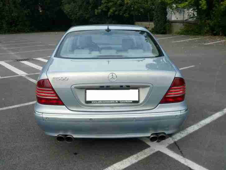 Mercedes S500 Lang LPG AUTOGAS VOLLAUSTATTUNG XENON VOLLE HÜTTE