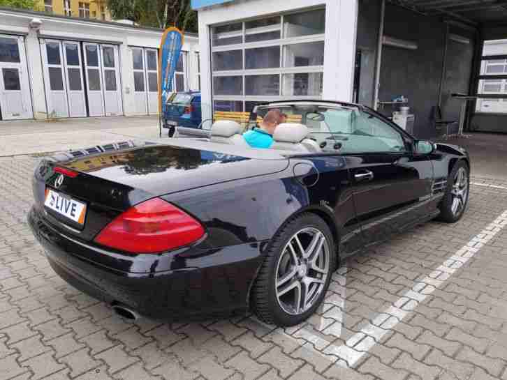 Mercedes SL 350 mit LPG Zusatztank