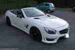 Mercedes SL 63 AMG Diamatweiß R231 mit kleinem