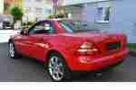 Mercedes SLK 200 Bj 2000 HU 3 22 Leder Rot Schwarz