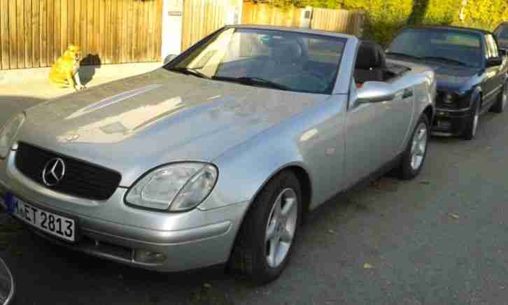 Mercedes SLK 200 Cabrio , 204.000 km, guter Zustand, silber