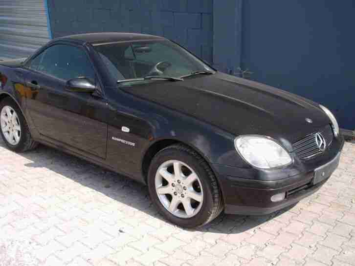 Mercedes SLK,Schwarz/Schwarz,Tüv 3/2020,absolut fahrbereit