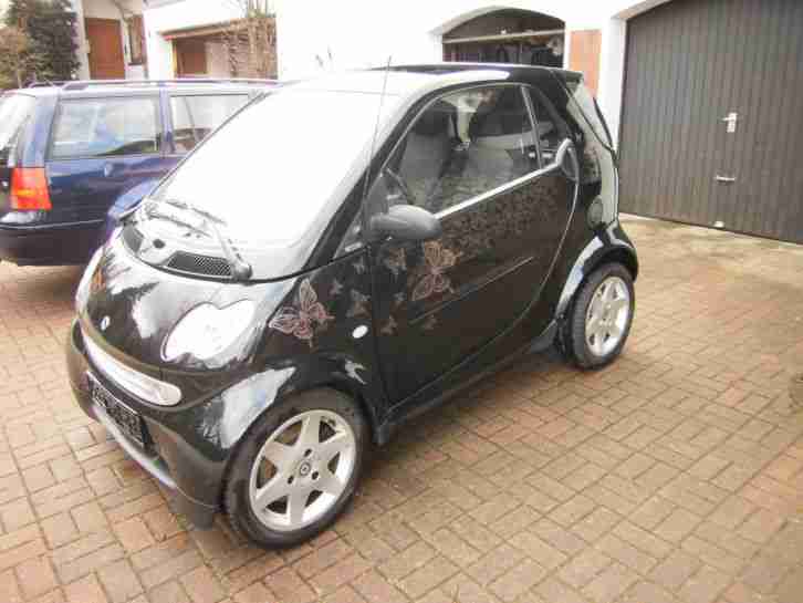 Mercedes Smart For Two schwarz 130TKM EZ 12/2003 HU 06/2016