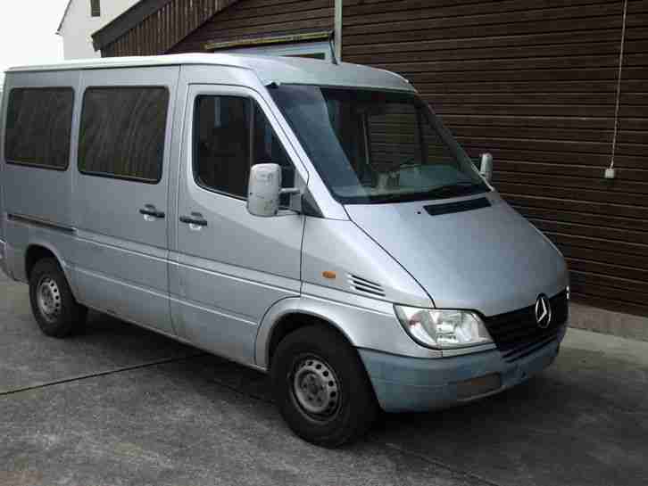 Mercedes Sprinter,212,8 Sitzplätze,Anhängekupplung,ohne tüv,fahrbereit