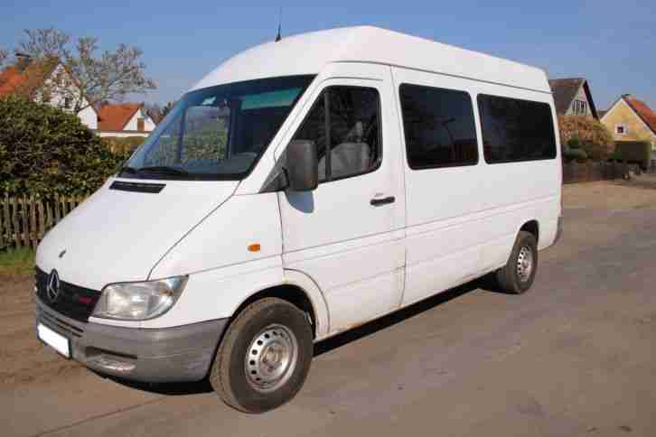 Mercedes Sprinter 313 CDI 9 11 Sitzer AHK TÜV NEU !