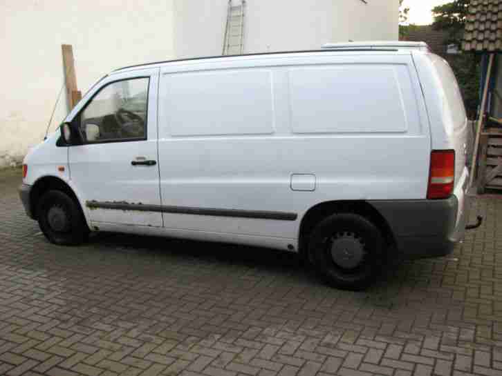 Mercedes, Vito, 108CDI, Bus, Transporter, Lasten, Anhängerkupplung, weis,