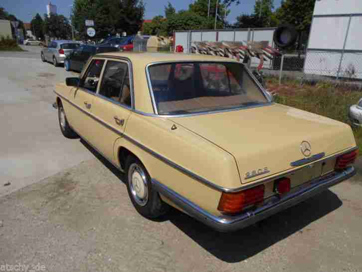 Mercedes W114 280E Oldtimer(sog.Wolf im Schafspelz),kein Unall,zum Restaurieren!
