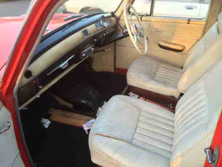 Mercedes W120 190 Ponton Oldtimer Restaurationsobjekt
