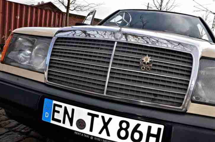 Mercedes W124 Oldtimer Taxi Benziner