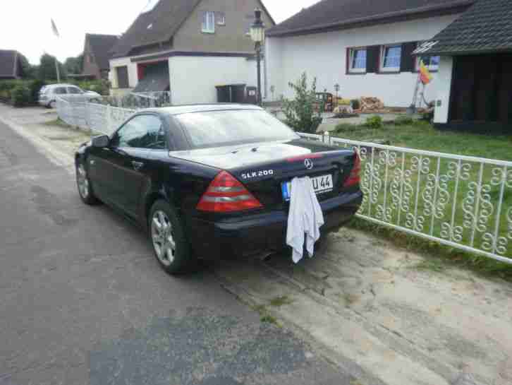 Mercedes slk 200 in Schwarz