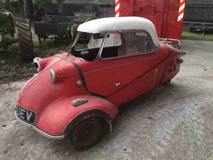 Messerschmitt KR200 baujahr 1957 zum herrichten englische papieren