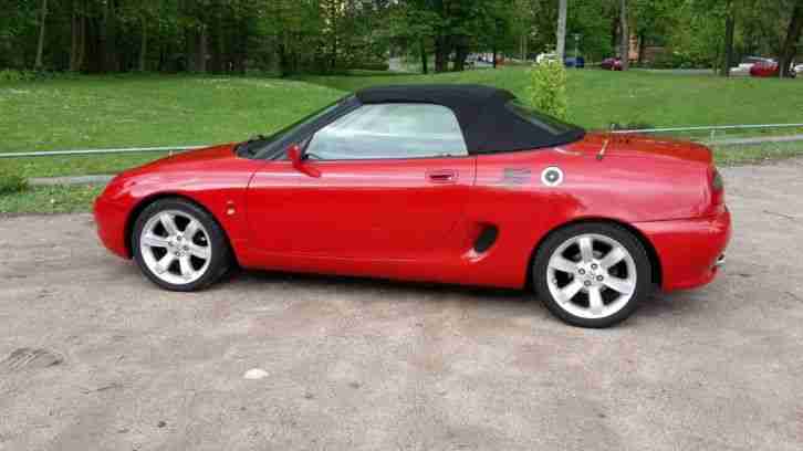 Mg Mgf Cabrio Sportwagen 1, 8 L Rot