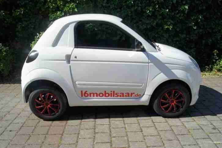 Microcar DUÈ Initial Sondermodell "16mobilsaar" NEUFAHRZEUG