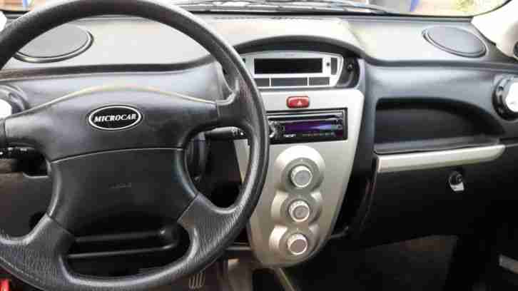 Microcar Mgo SXI Sport Edition AIRBAG 09/2010 führerscheinfrei MOPEDAUTO Aixam