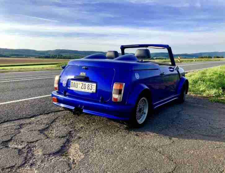 Mini 1000 Mengers Speedster Cabrio VERDECK & TÜV NEU! Werbeträger! Blickfang!