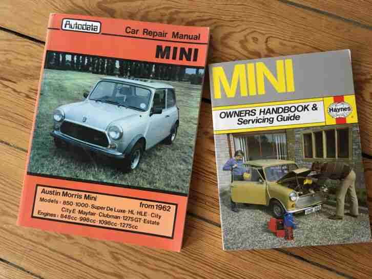 Mini Cooper 2 Car Repair Manuals, Reparaturanleitung, für Modelle 1959 1979, orig