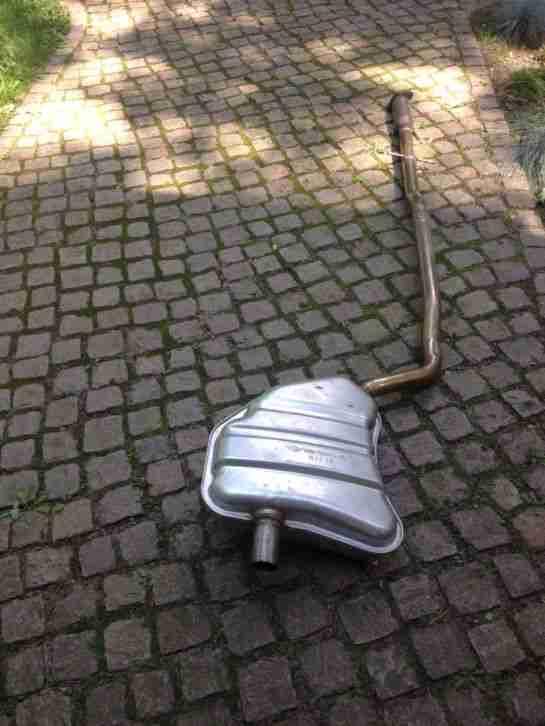 Mini Cooper Auspuffanlage