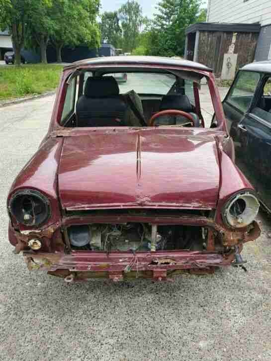 Mini Cooper Bastlerauto zum Wiederaufbau / als Teilespender / zum Ausschlachten